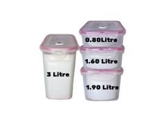 Vakumlanabilir Saklama Kabı seti