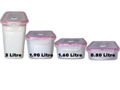 Vakumlanabilir Saklama Kabı seti