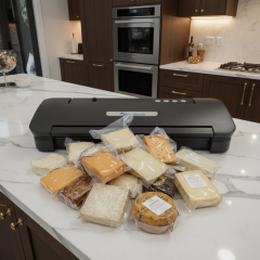 Ev Tipi Vakum Makinesi Kavanoz Vakumlama Özelliği Siyah