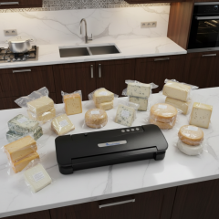 Ev Tipi Vakum Makinesi Kavanoz Vakumlama Özelliği Siyah