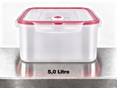 Vakumlu Saklama Kabı 5 Litre
