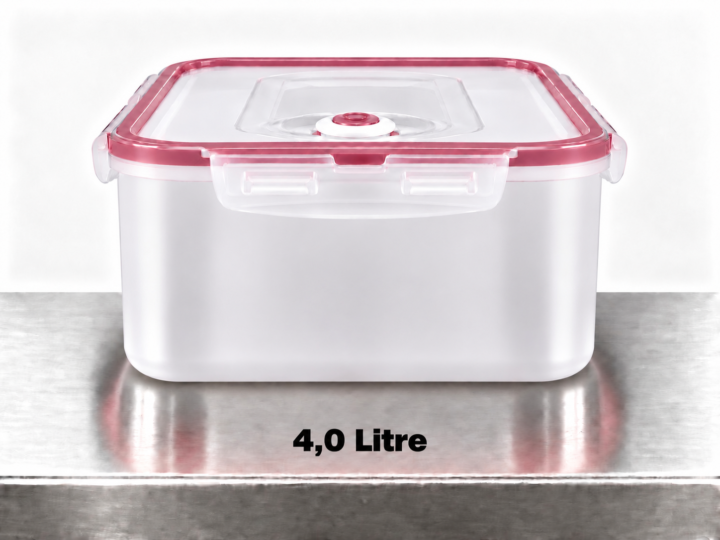 Vakumlu Saklama Kabı 4 Litre