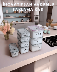 Vakumlu Saklama Kabı 3,25 Litre