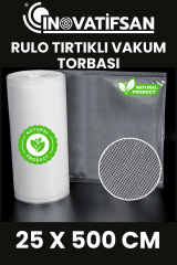 Rulo Vakum Poşeti Tırtıklı 25 cm
