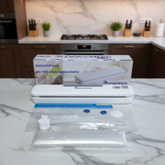 Ev Tipi Vakum Makinesi Beyaz