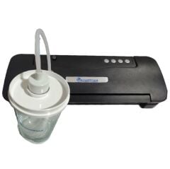 Ev Tipi Vakum Makinesi Siyah Vakumlama Haznesi