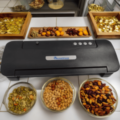 Ev Tipi Vakum Makinesi Siyah Vakumlama Haznesi