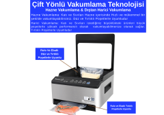 Endüstriyel Hazneli Ev Tipi Vakum Makinesi Kavanoz Vakumlama