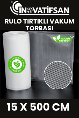 Rulo Vakum Poşeti Tırtıklı 15 cm