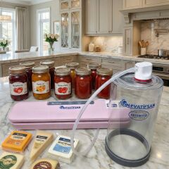 Kavanoz Vakum Makinesi Pembe