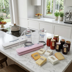 Kavanoz Vakum Makinesi Pembe