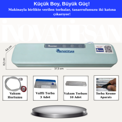 Kavanoz Vakum Makinesi Yeşil