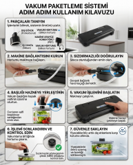 Vakum Hortumu Takımı Komple Bütün Set